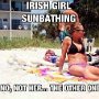 irish suntan