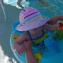 Cordie's First Time In The Pool